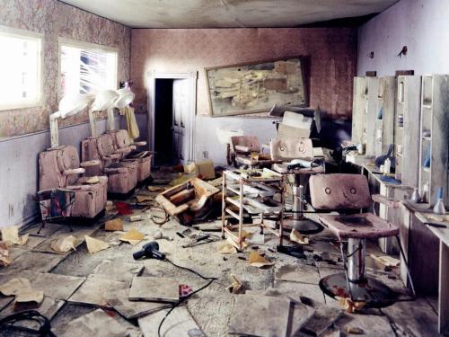 "Beauty Shop" by Lori Nix. 