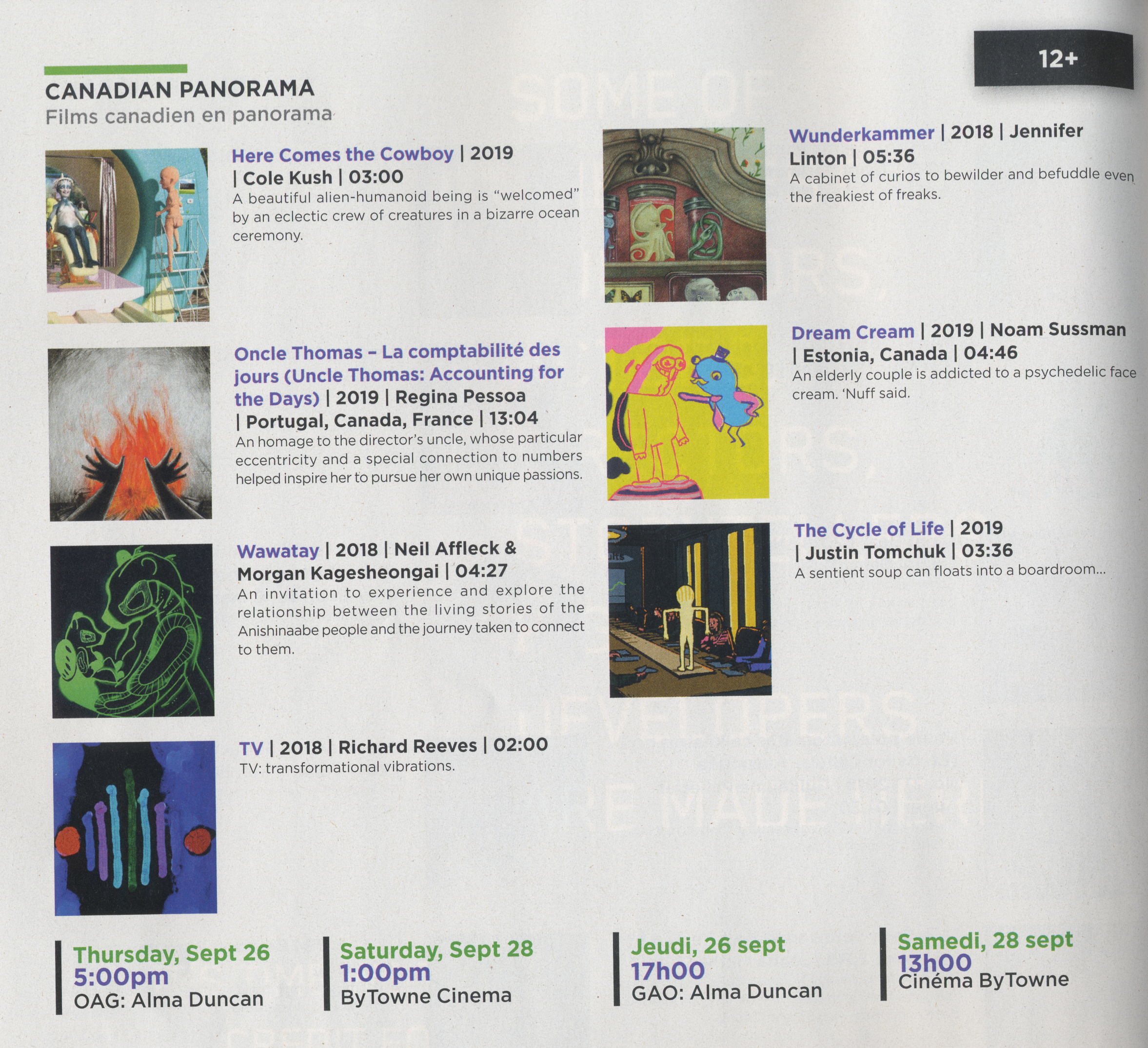 OIAF canadian panorama